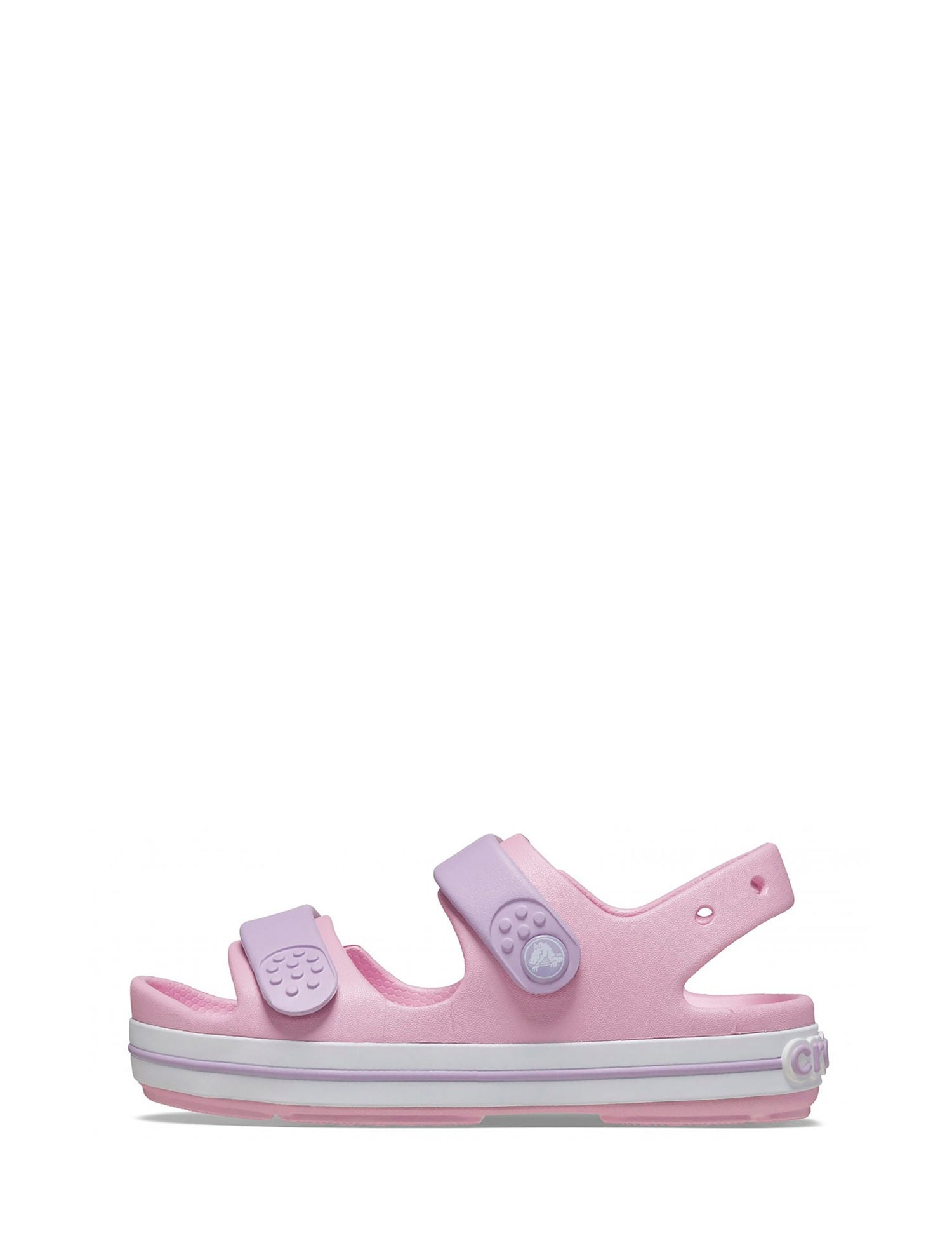 Sandali con strappi Rosa Crocs