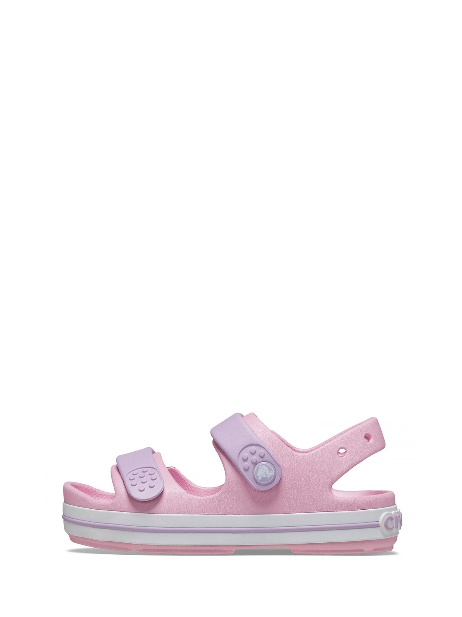Sandali con strappi Rosa Crocs