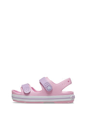 Sandali con strappi Rosa Crocs