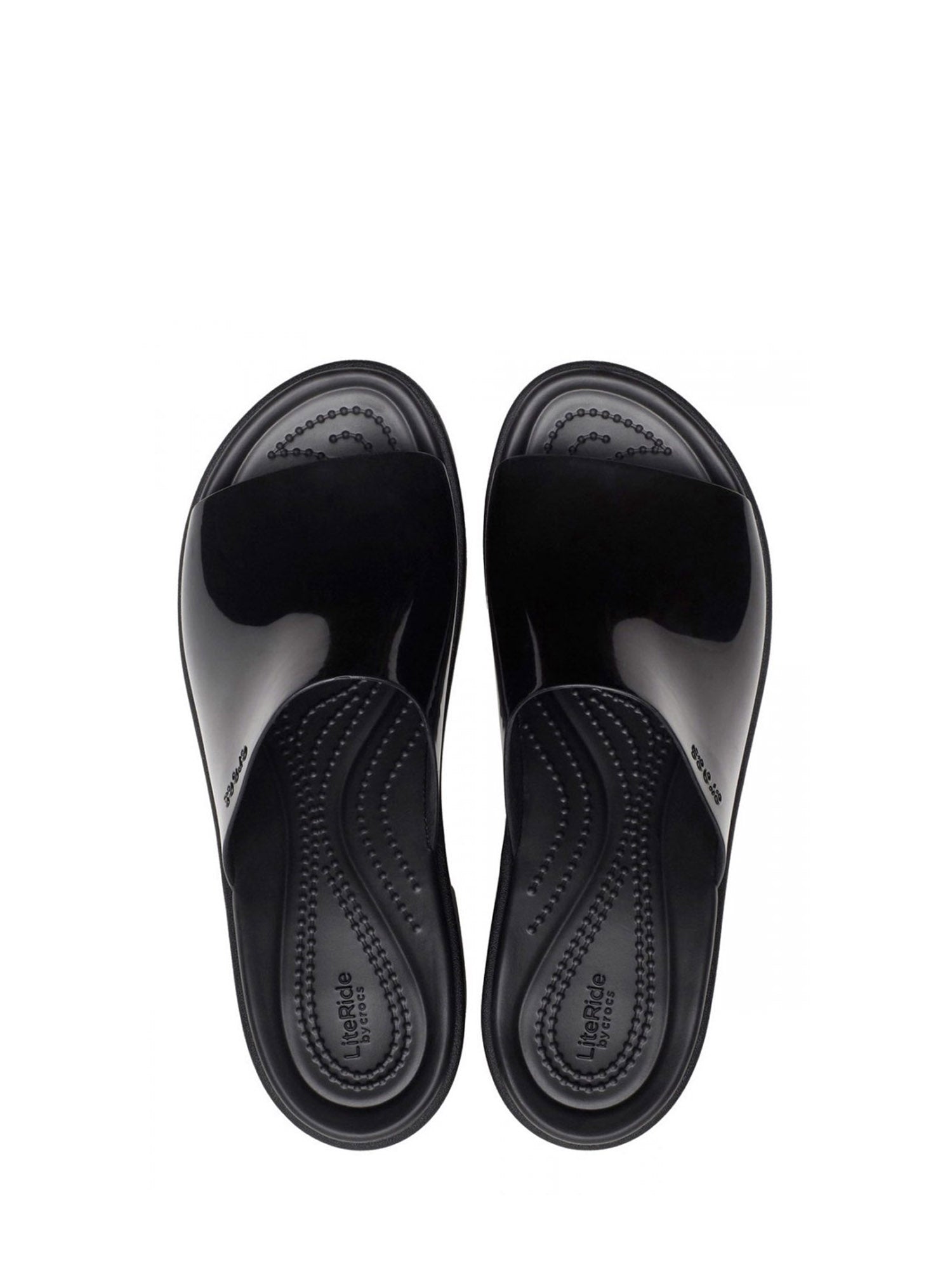 Sandali tacco Nero Crocs