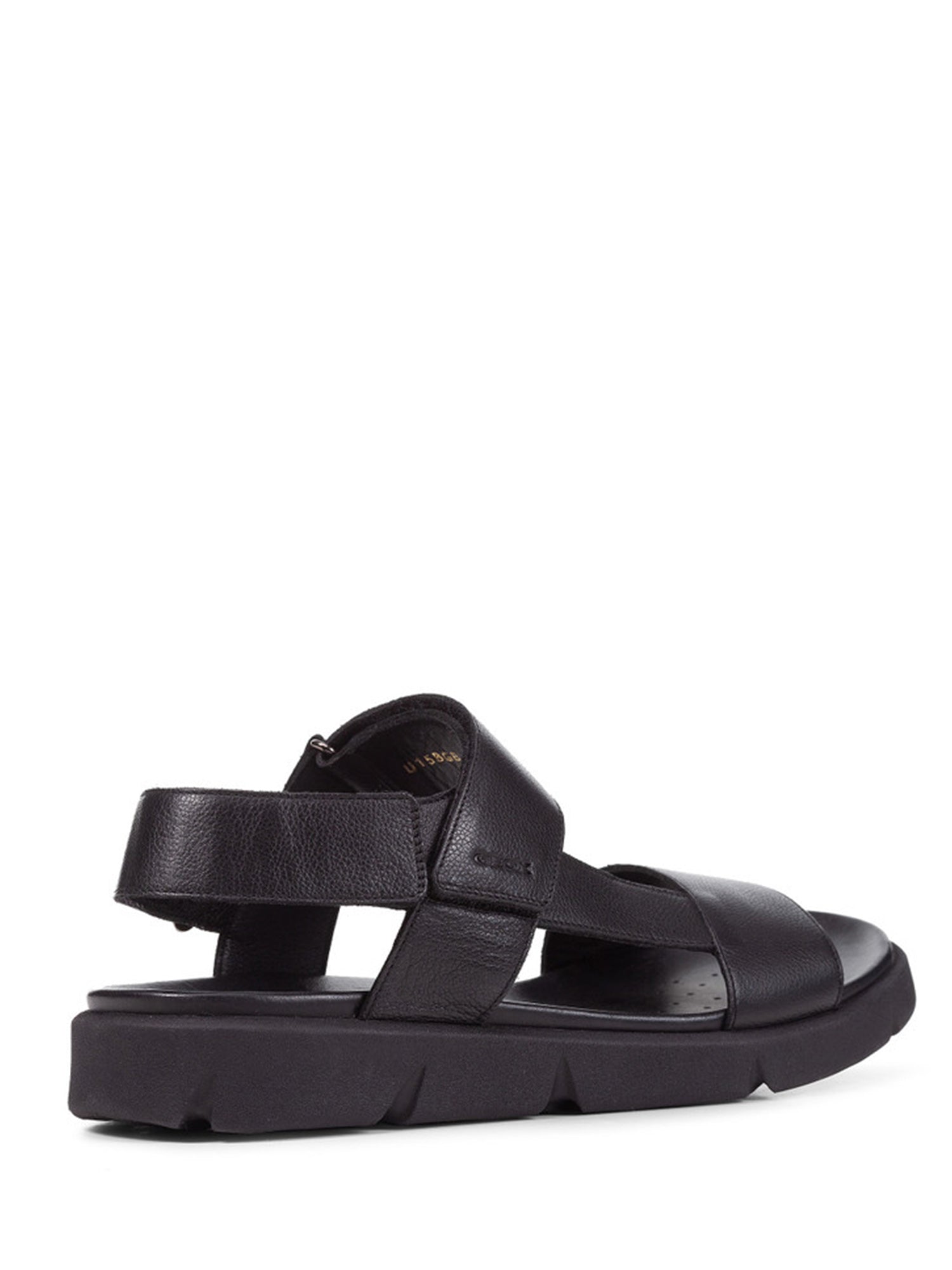 Sandali con strappi Nero Geox