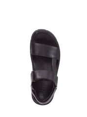 Sandali con strappi Nero Geox