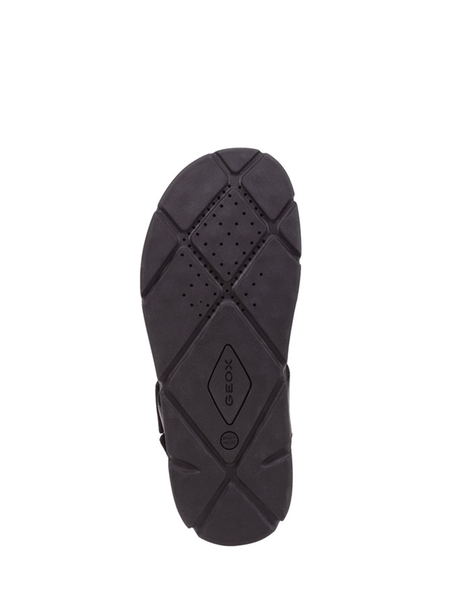 Sandali con strappi Nero Geox