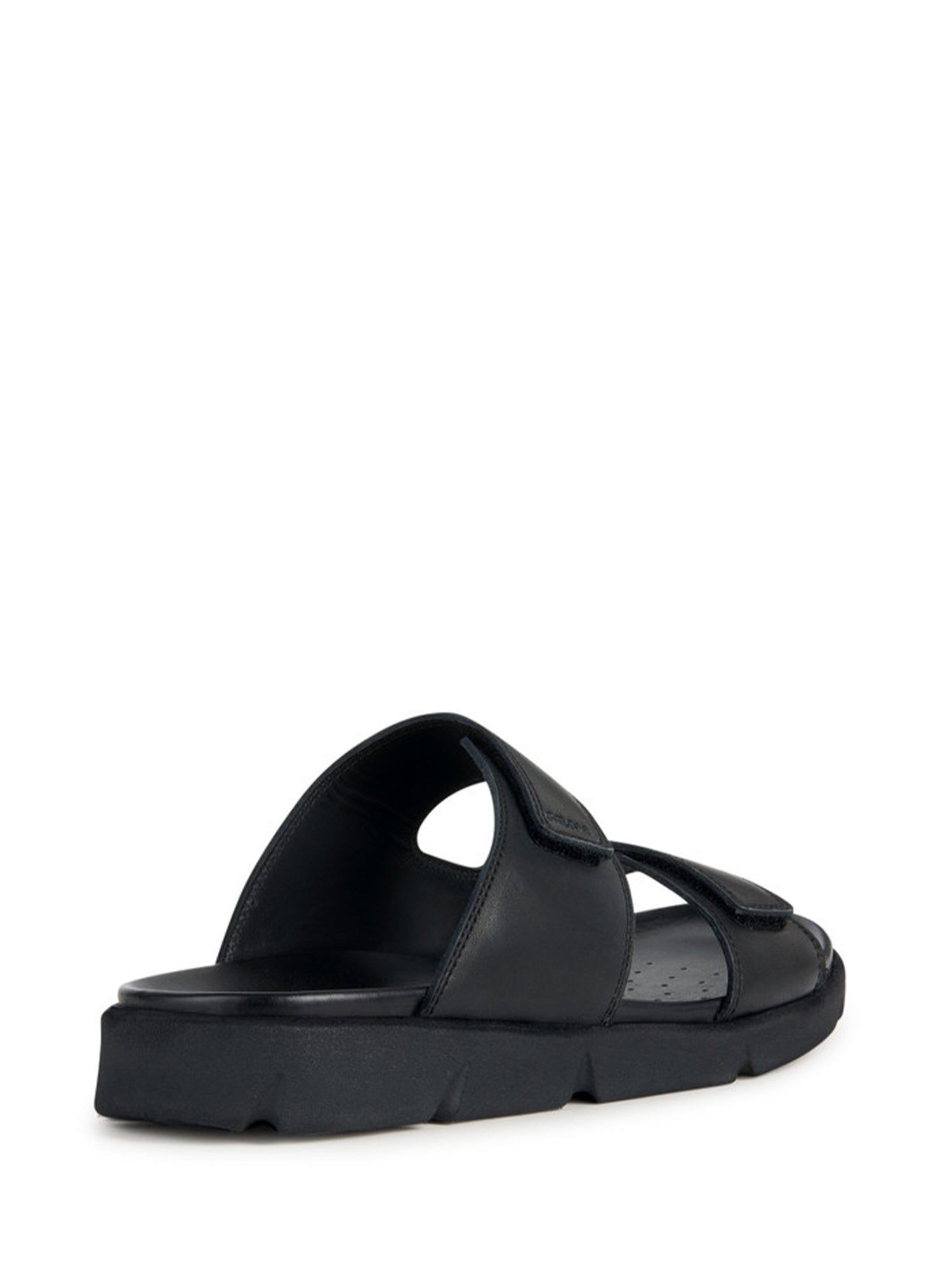 Sandali con strappi Nero Geox