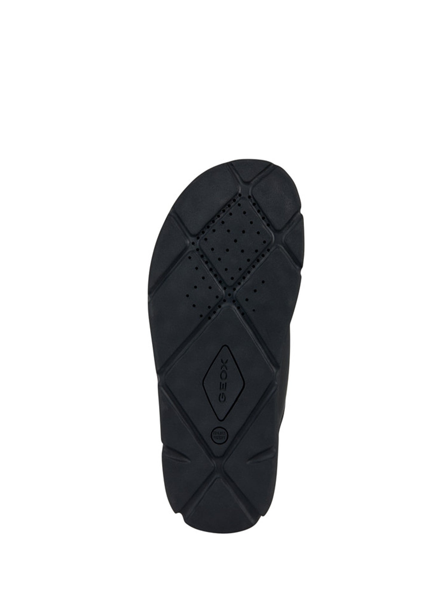 Sandali con strappi Nero Geox