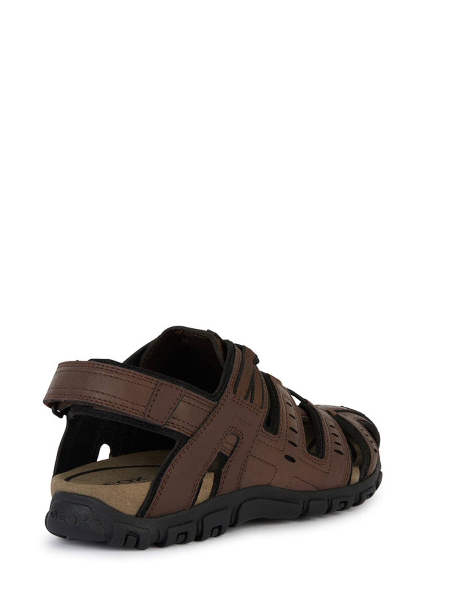 Sandali con strappi Marrone Geox
