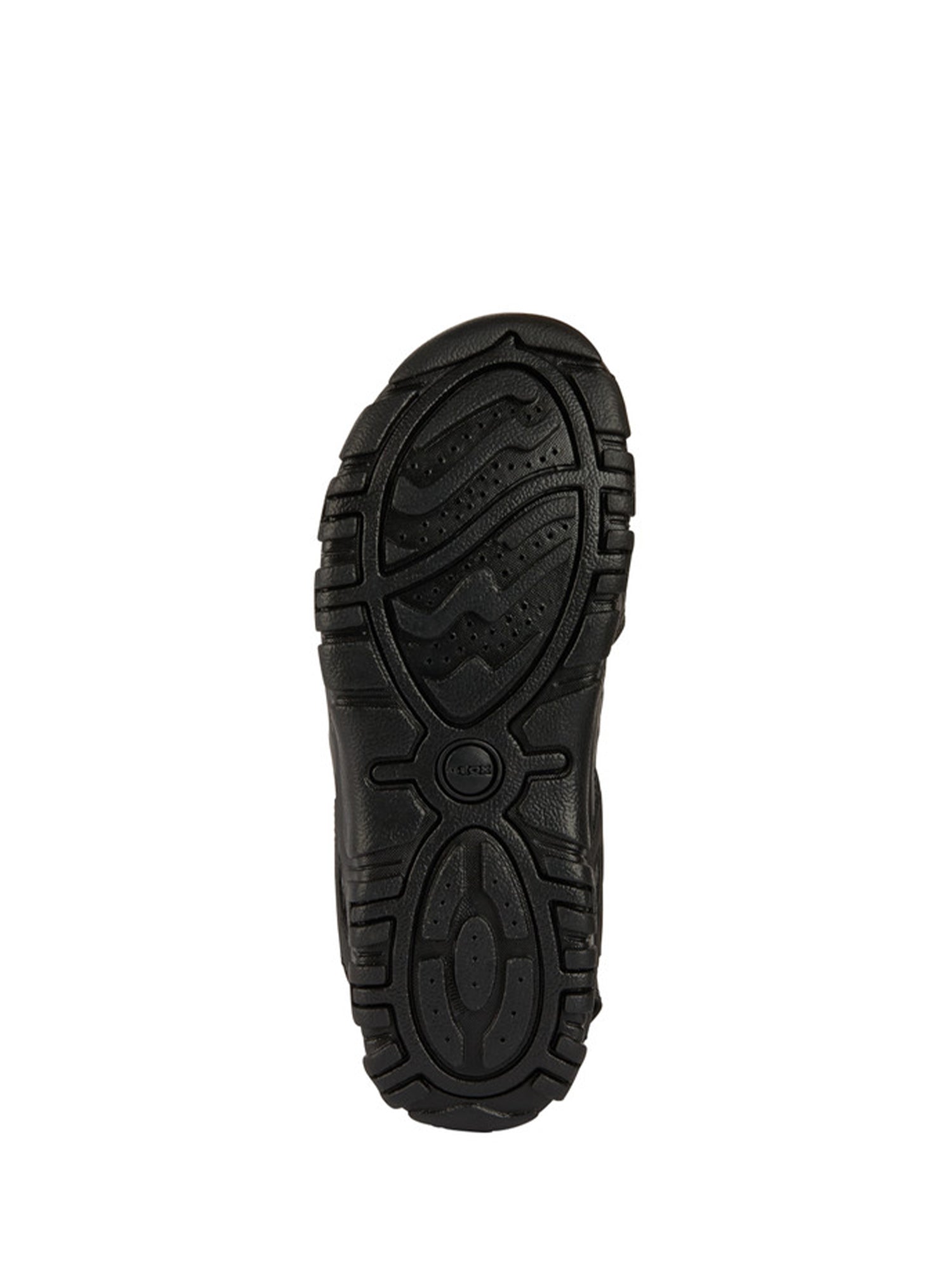 Sandali con strappi Nero Geox