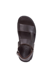 Sandali con strappi Marrone Geox