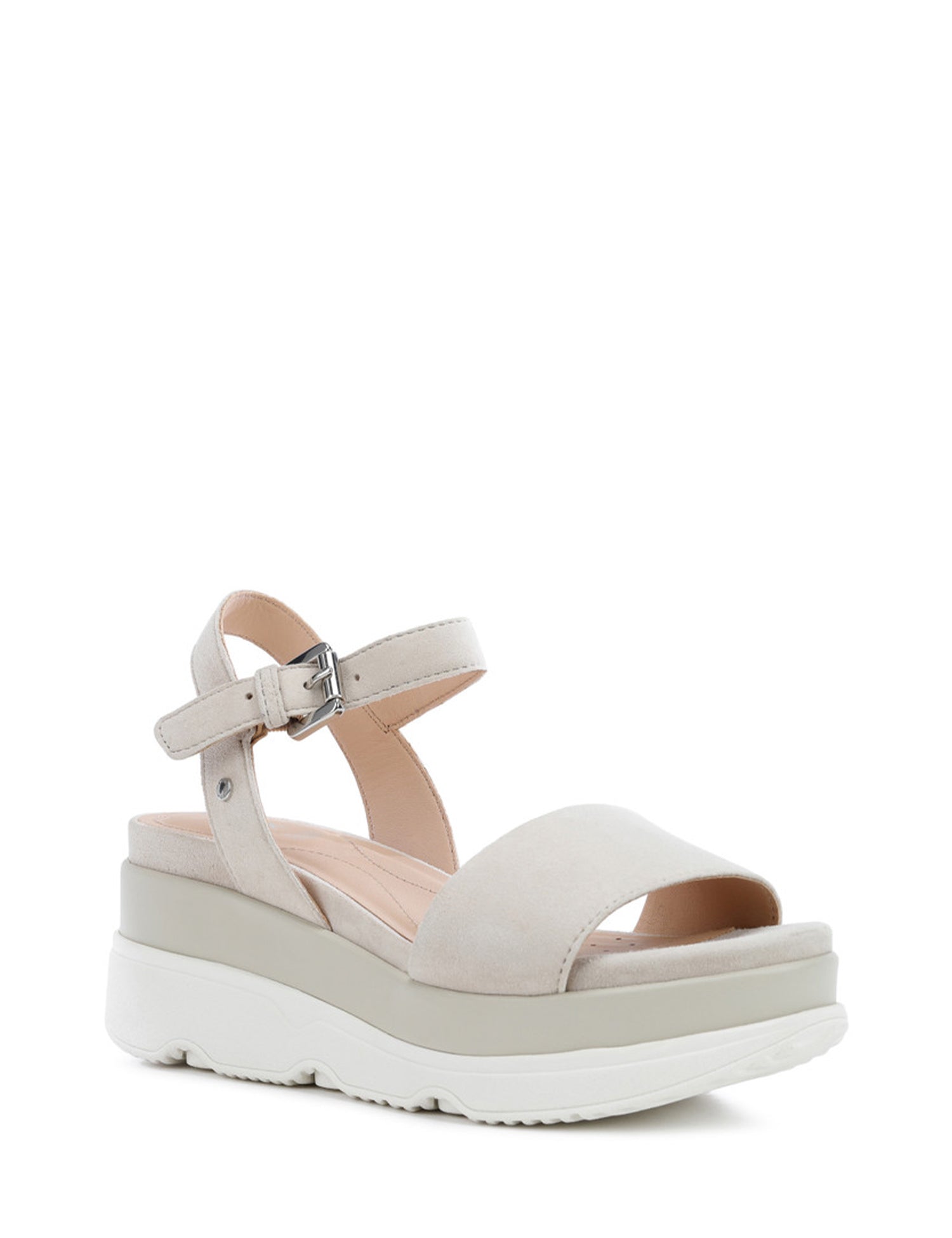 Sandali zeppa Grigio Geox