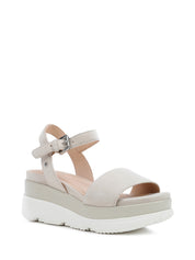 Sandali zeppa Grigio Geox