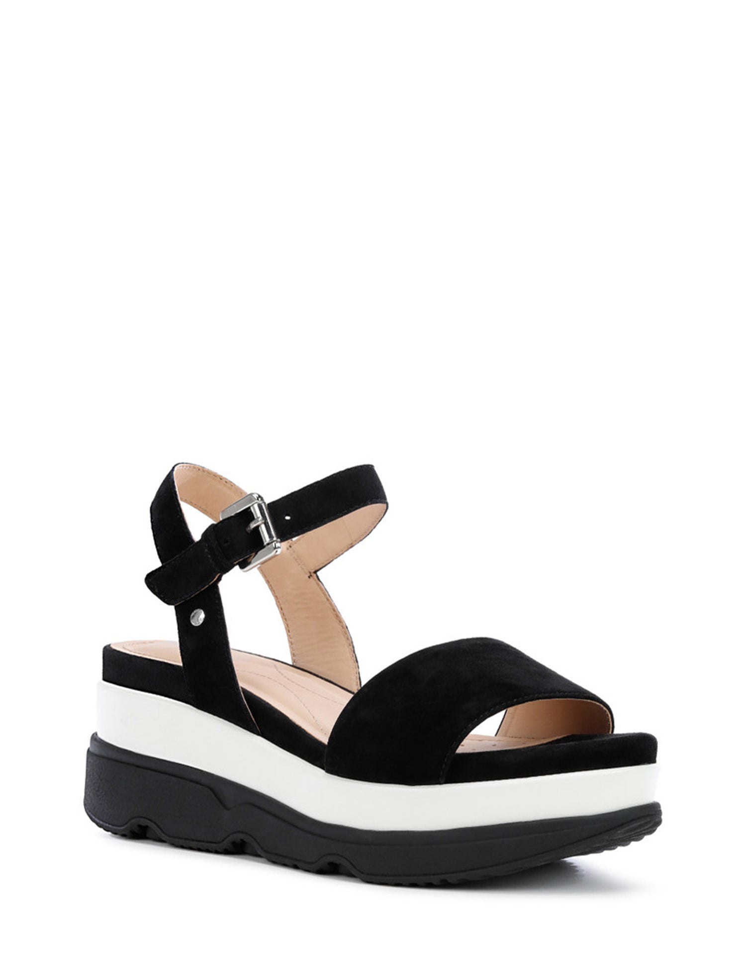 Sandali zeppa Nero Geox