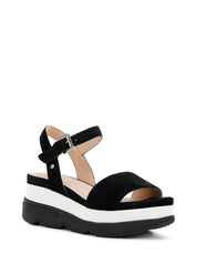 Sandali zeppa Nero Geox