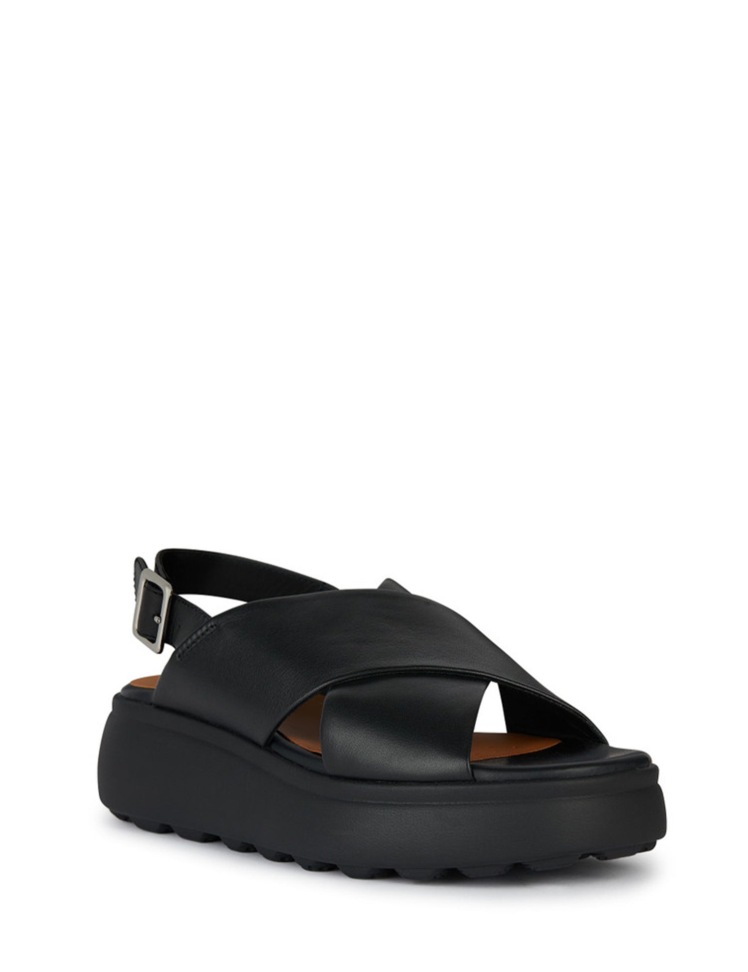 Sandali zeppa Nero Geox