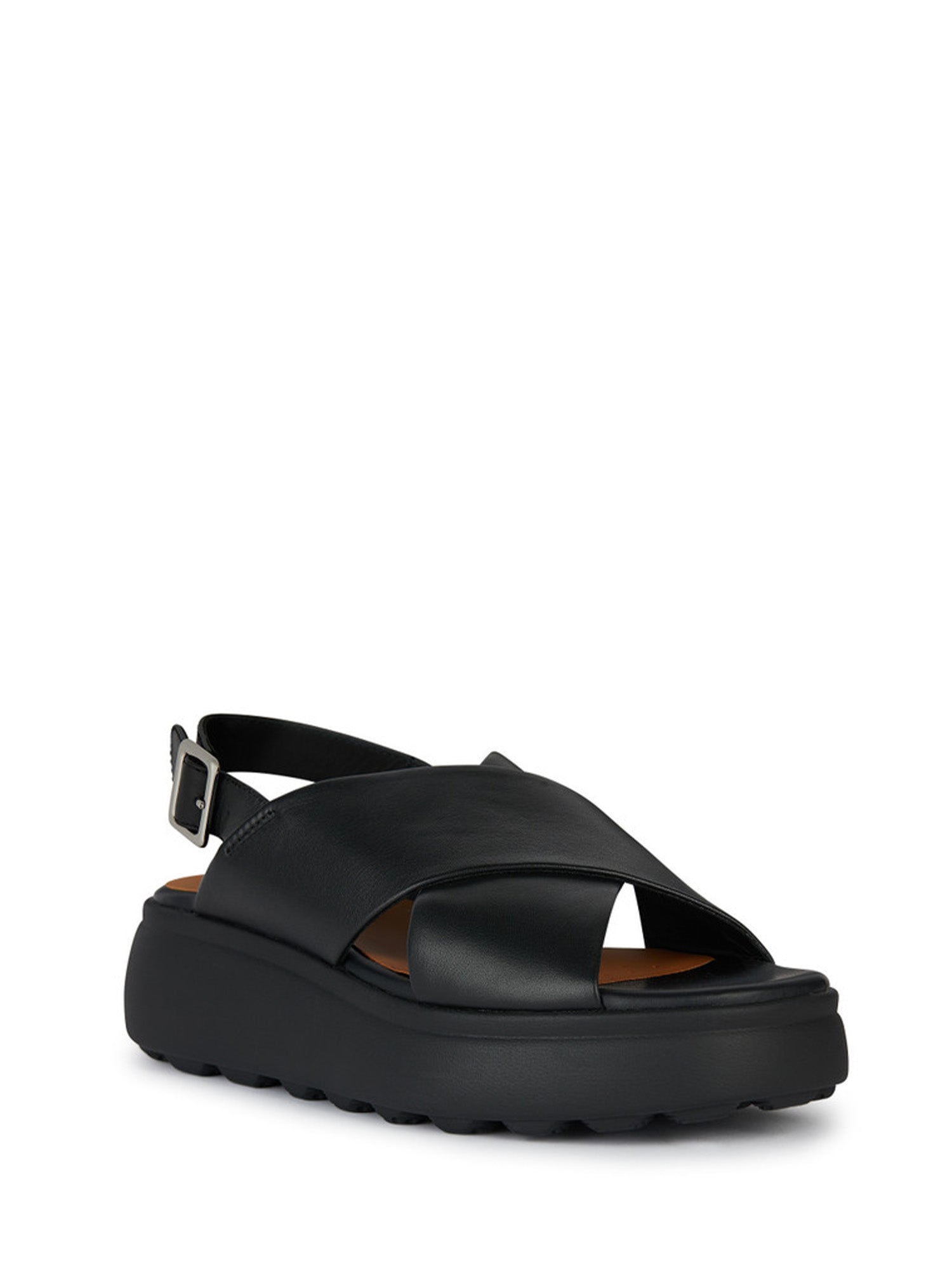 Sandali zeppa Nero Geox