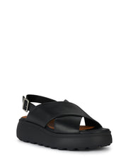 Sandali zeppa Nero Geox