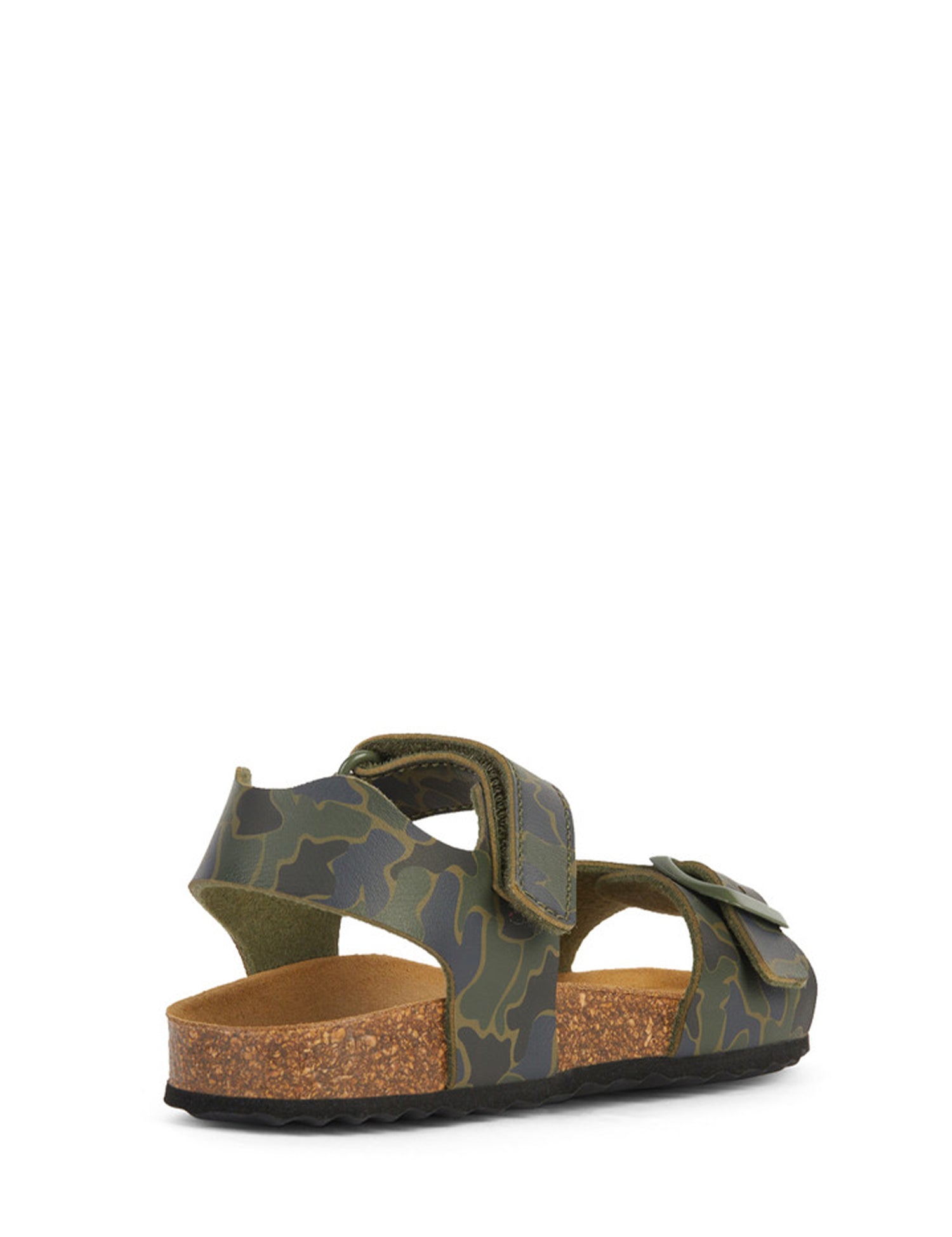 Sandali con strappi Verde Geox