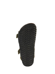 Sandali con strappi Verde Geox