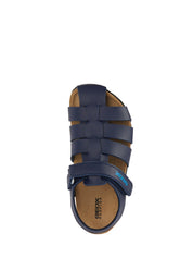 Sandali con strappi Blu Geox