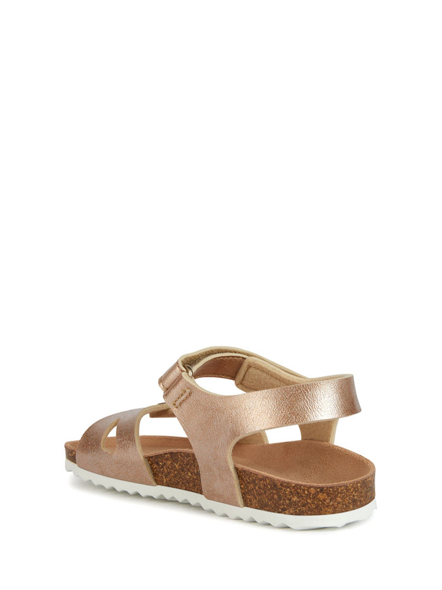 Sandali con strappi Oro Geox