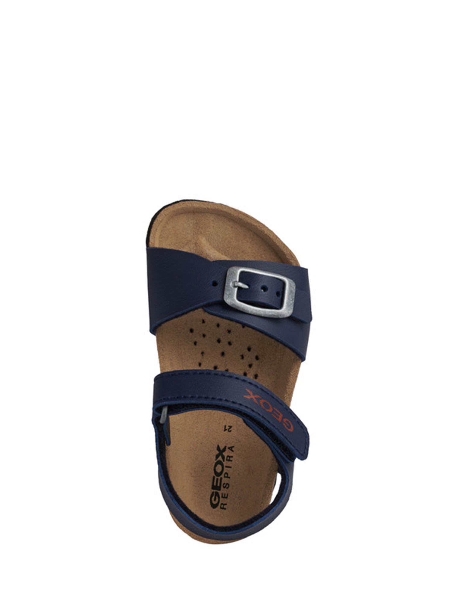 Sandali con strappi Blu Geox