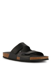 Sandali con strappi Nero Geox