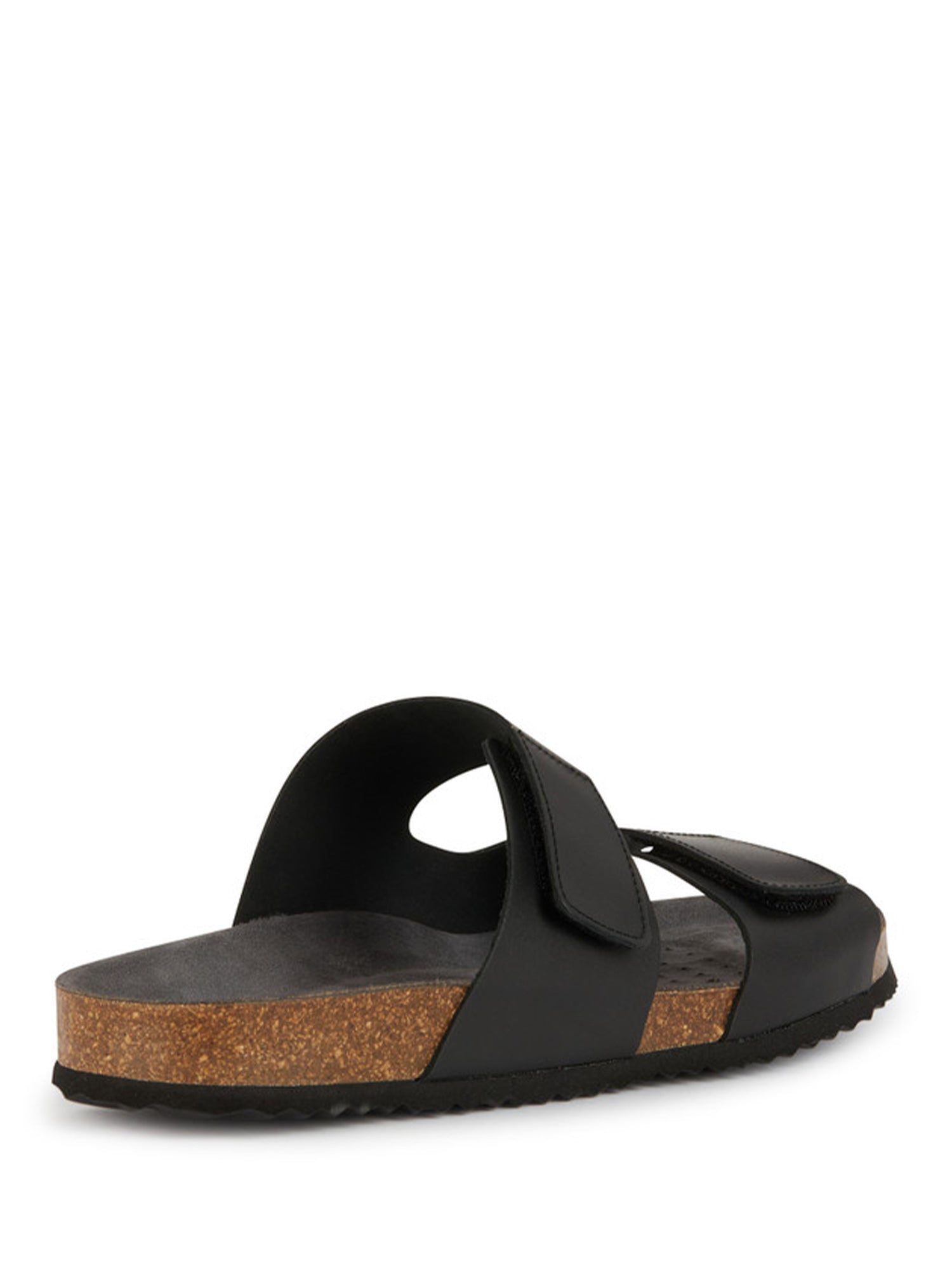 Sandali con strappi Nero Geox