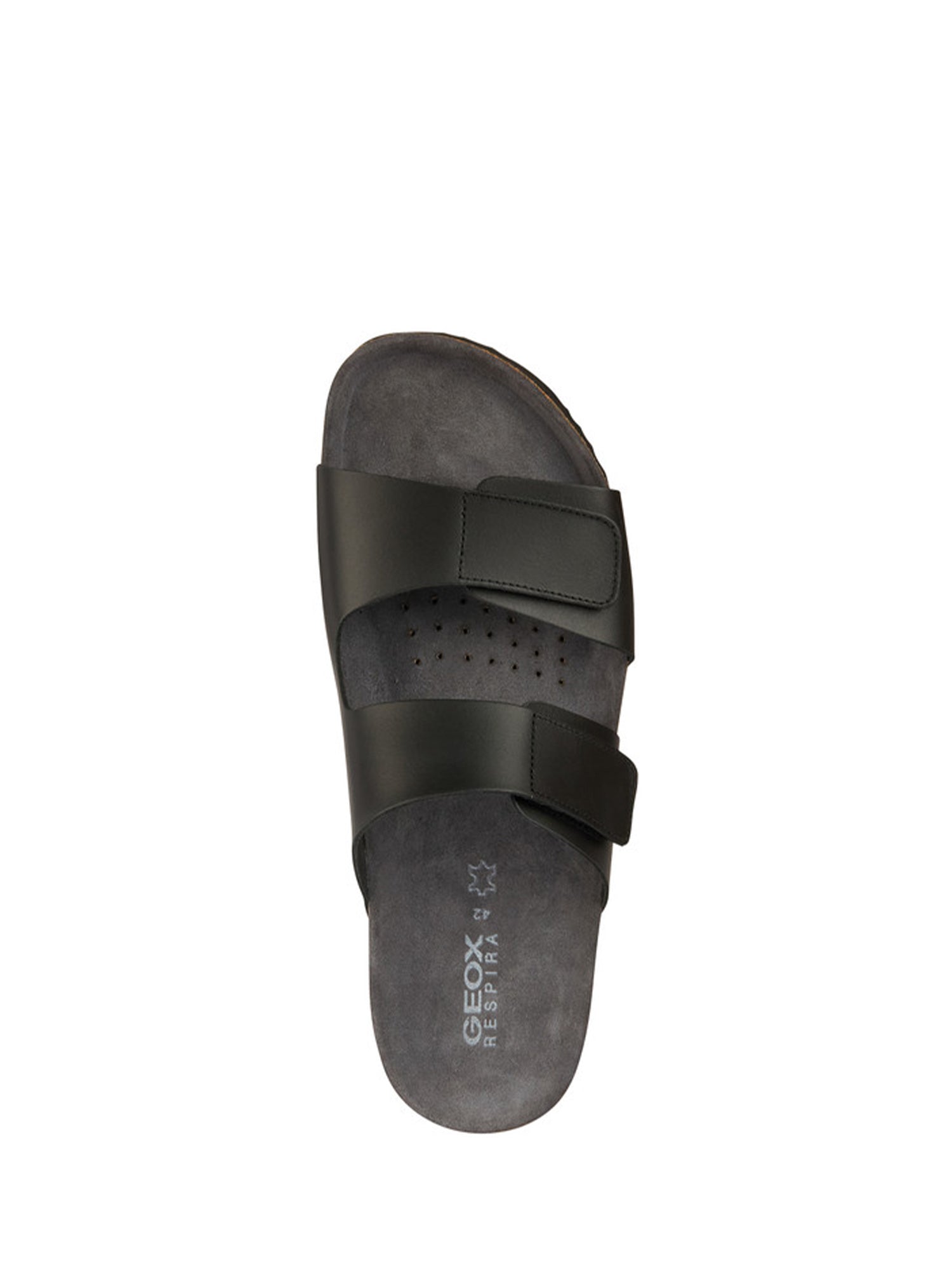 Sandali con strappi Nero Geox