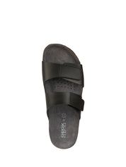 Sandali con strappi Nero Geox