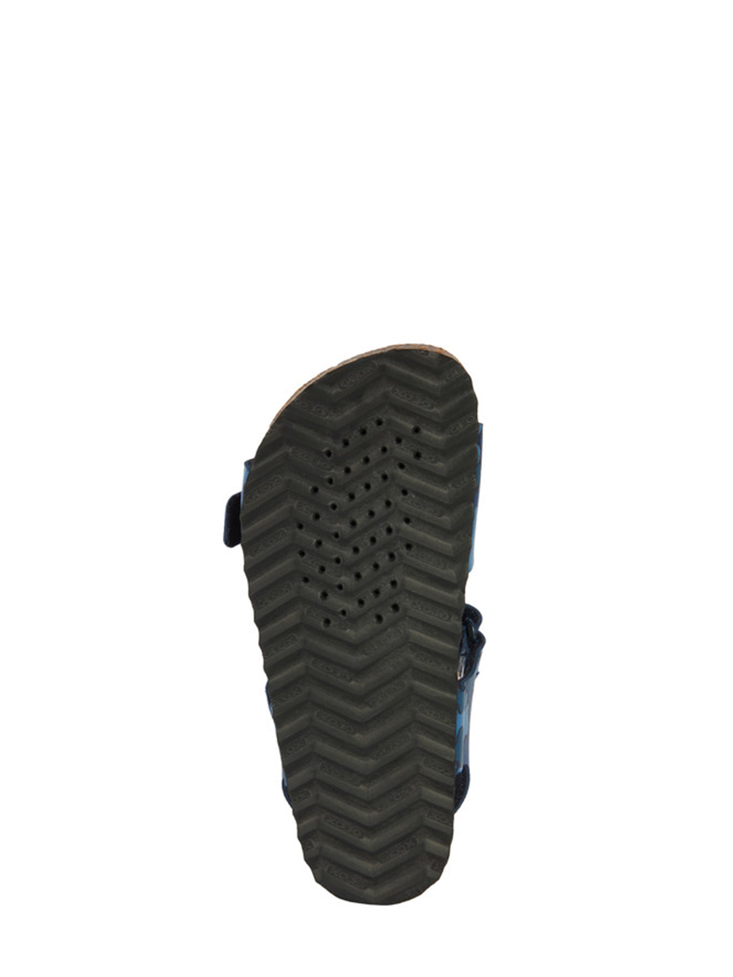 Sandali con strappi Blu Geox