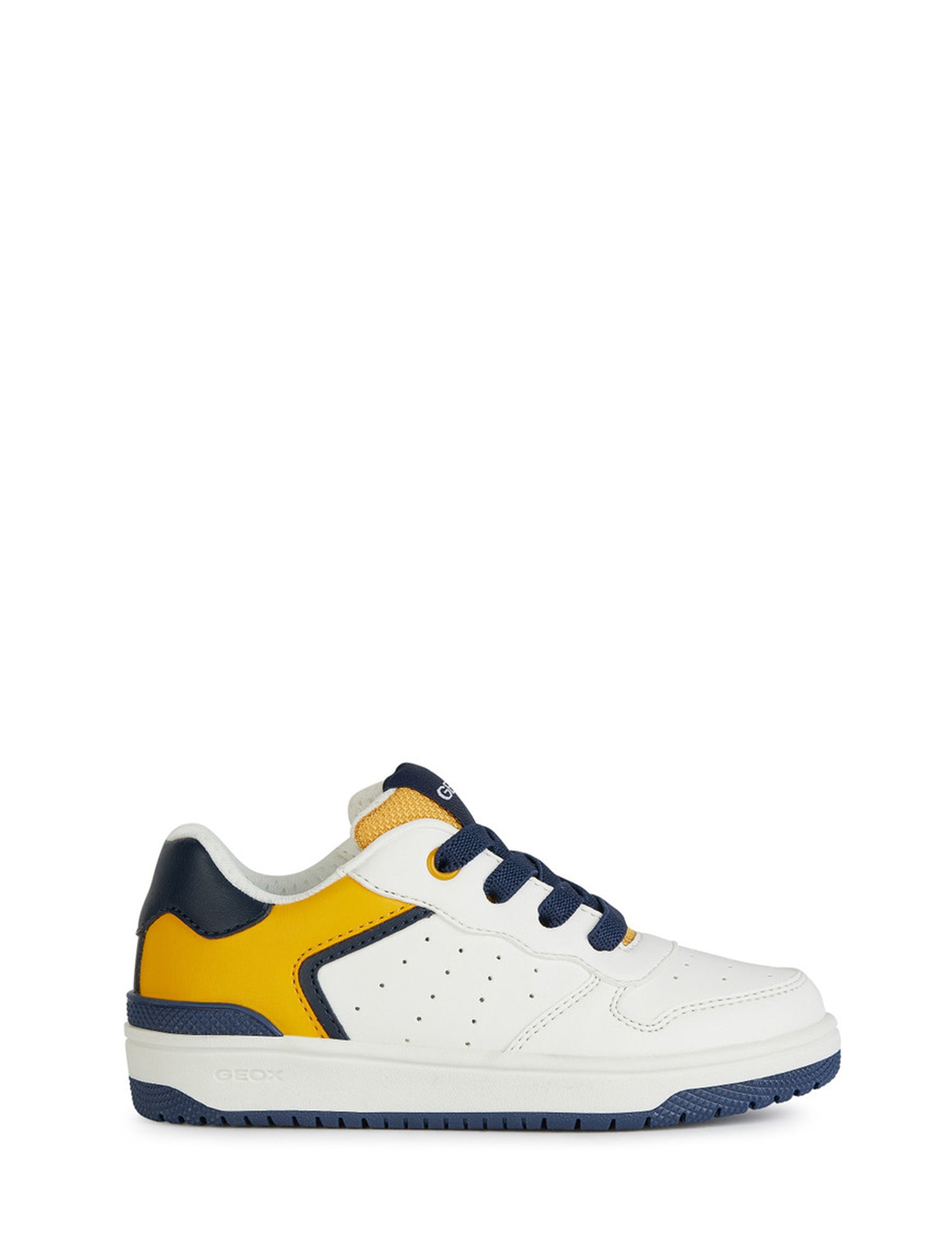 Sneakers Bianco Giallo Geox