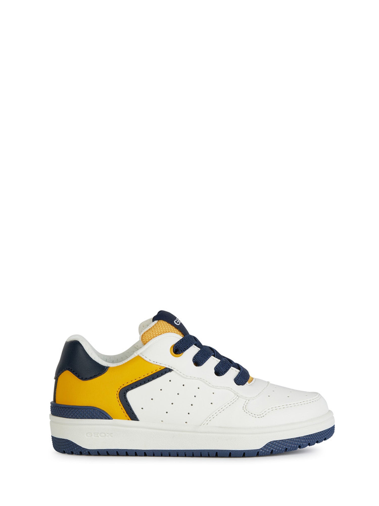 Sneakers Bianco Giallo Geox