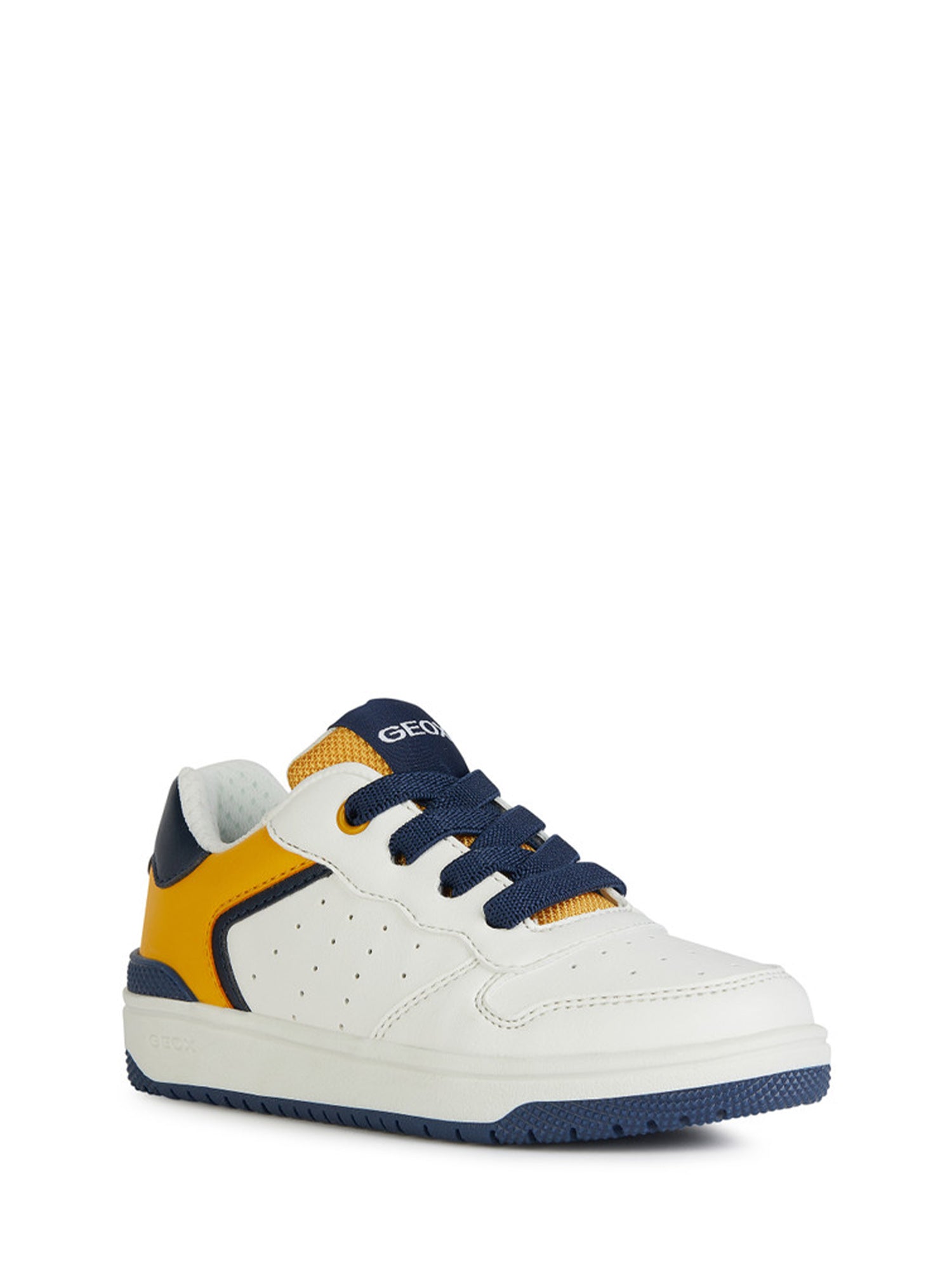 Sneakers Bianco Giallo Geox