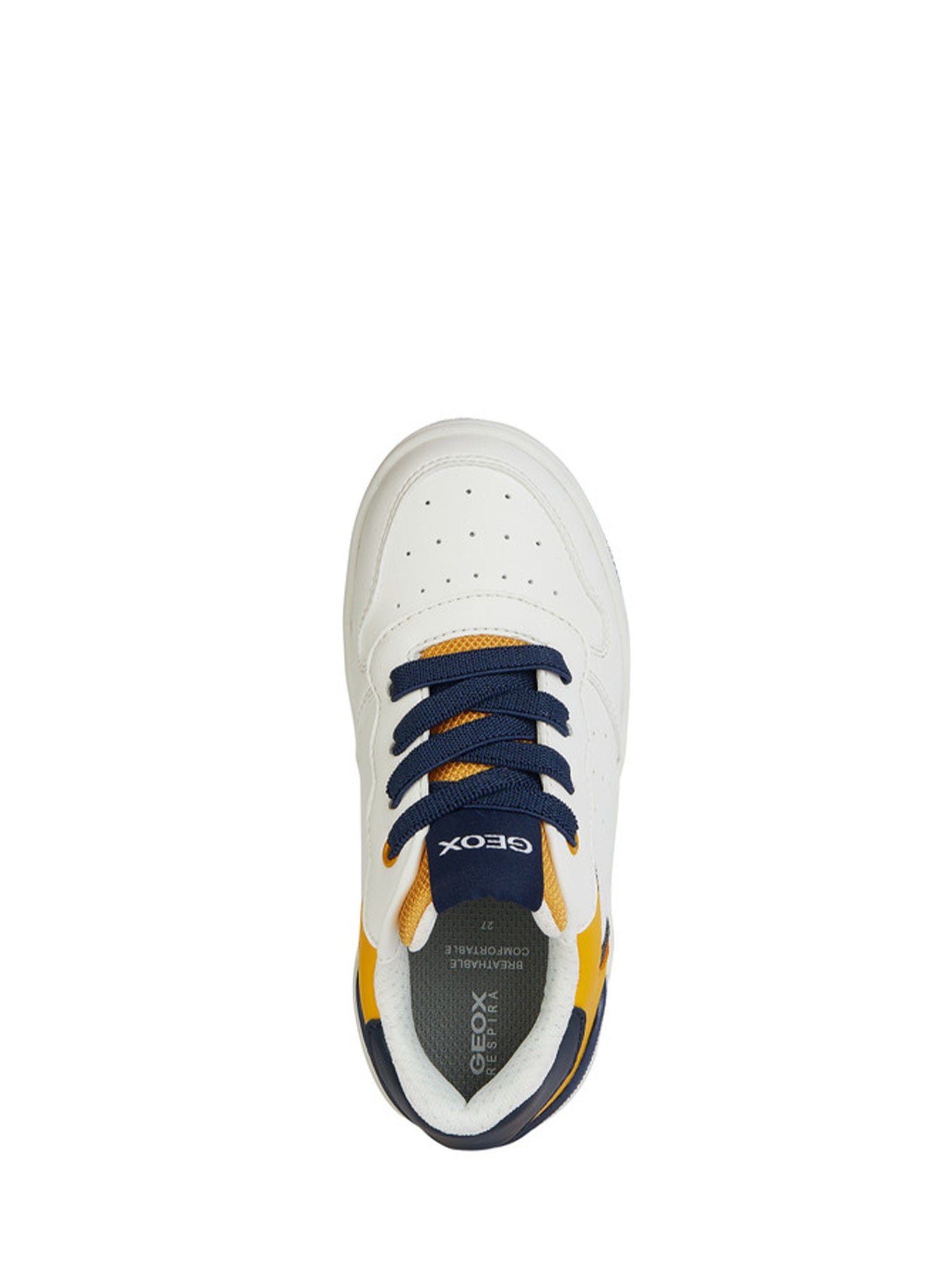 Sneakers Bianco Giallo Geox