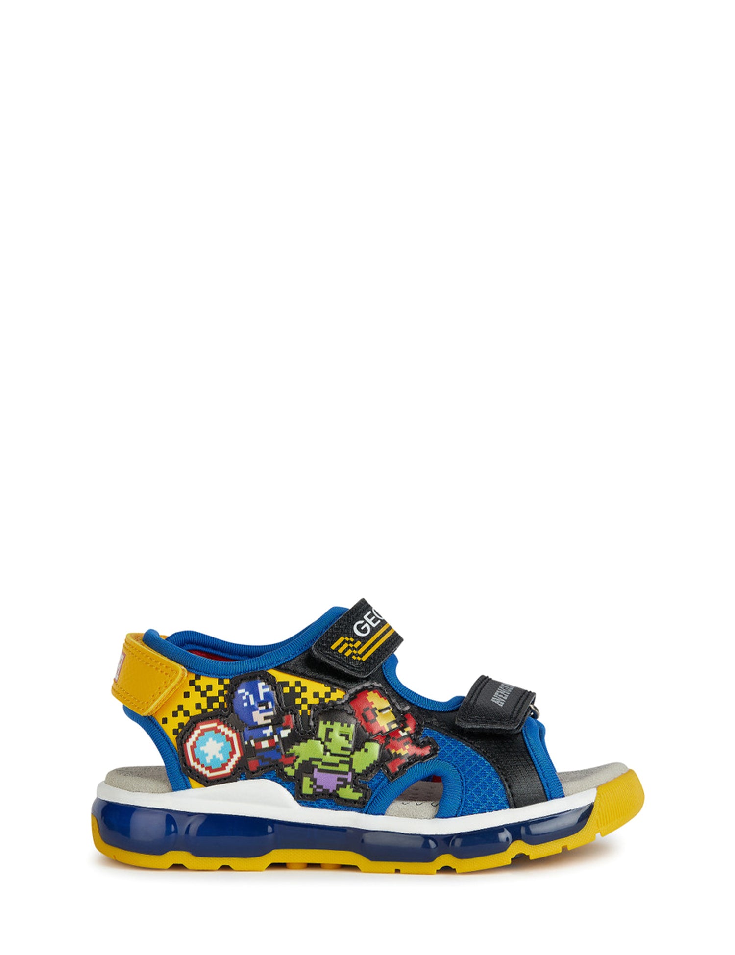 Sandali con strappi Blu Geox