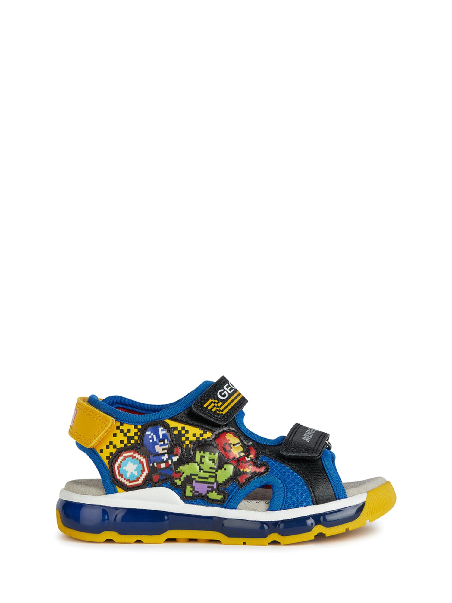 Sandali con strappi Blu Geox
