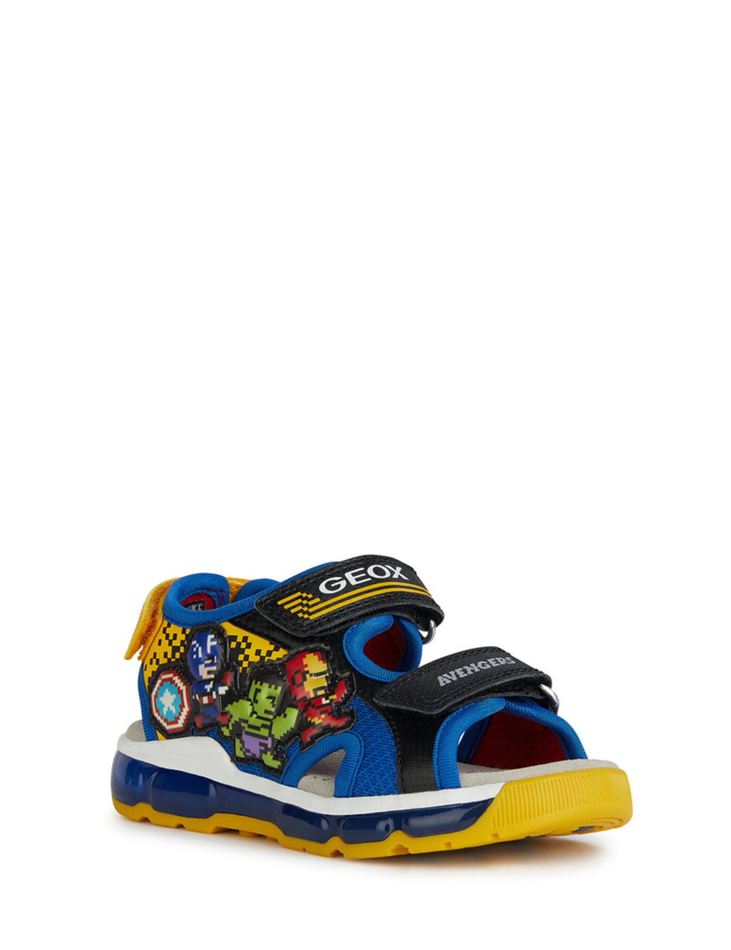 Sandali con strappi Blu Geox