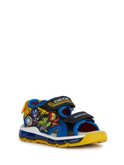 Sandali con strappi Blu Geox