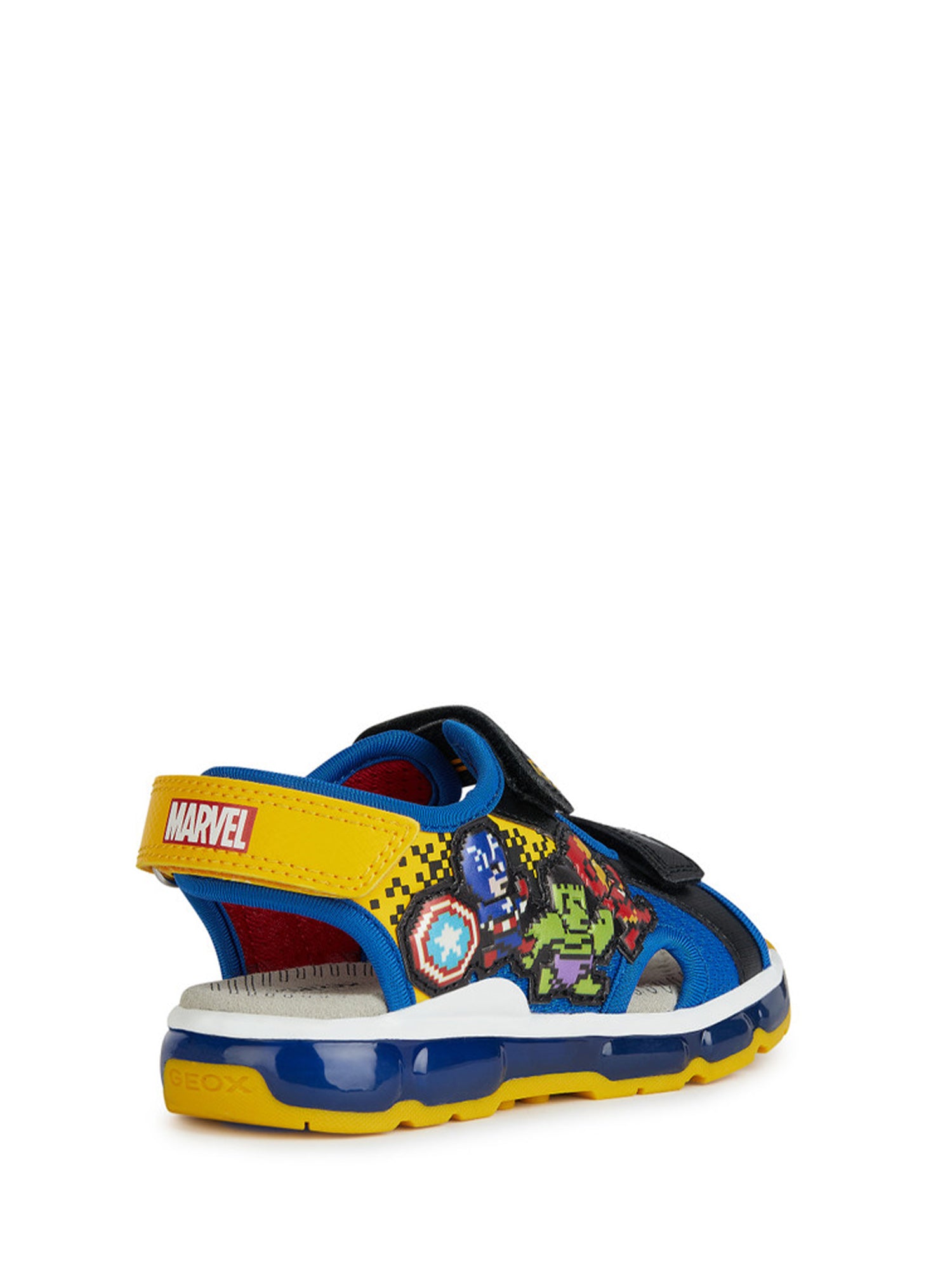 Sandali con strappi Blu Geox