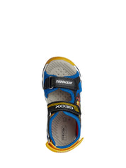 Sandali con strappi Blu Geox