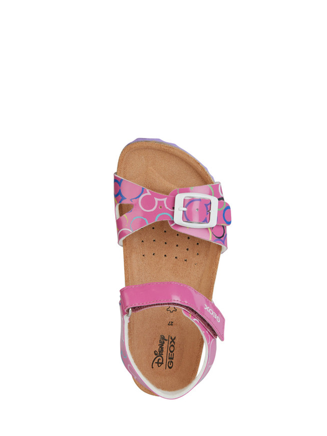 Sandali con strappi Rosa Geox