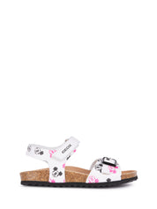 Sandali con strappi Bianco Geox