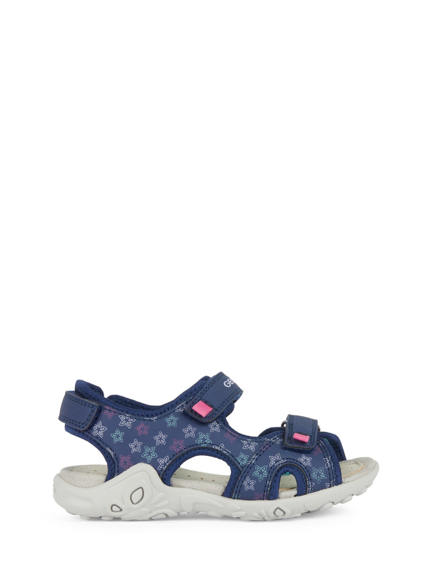 Sandali con strappi Blu Geox