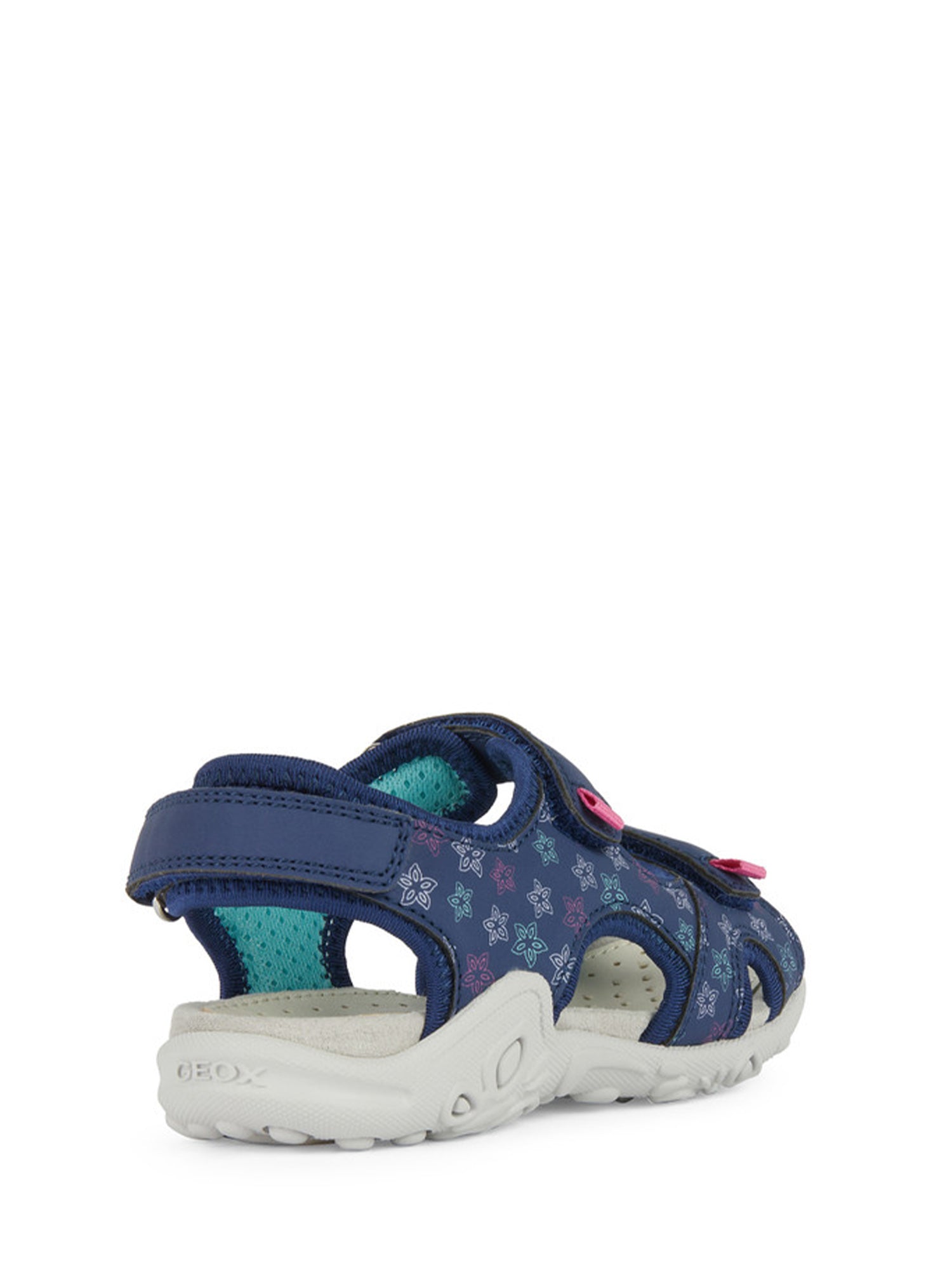 Sandali con strappi Blu Geox