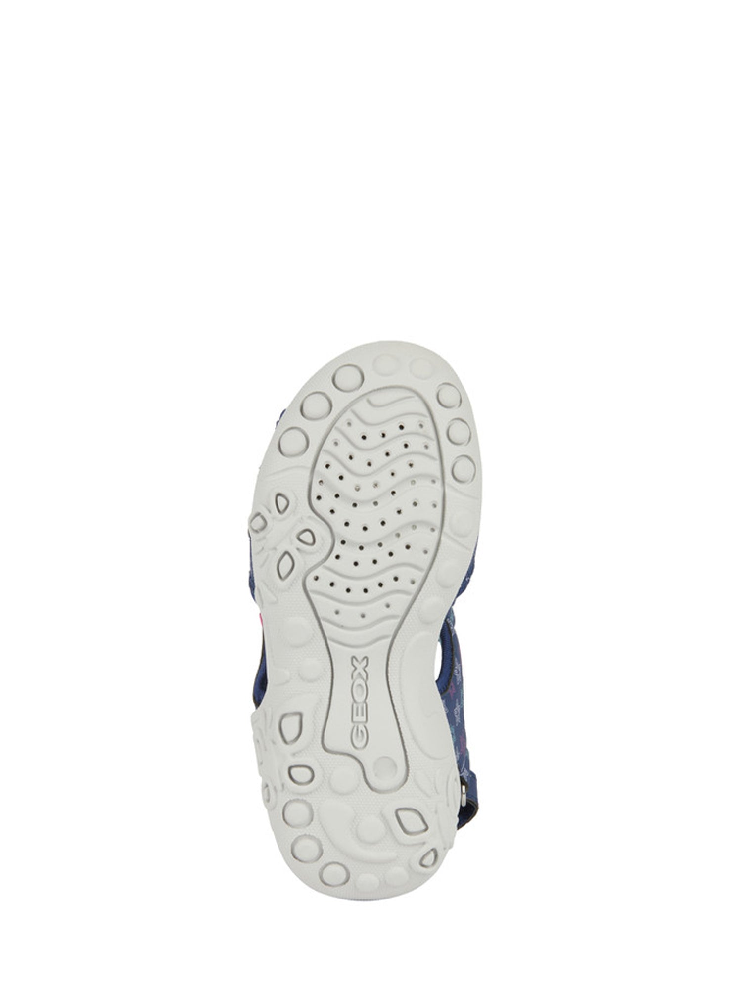 Sandali con strappi Blu Geox