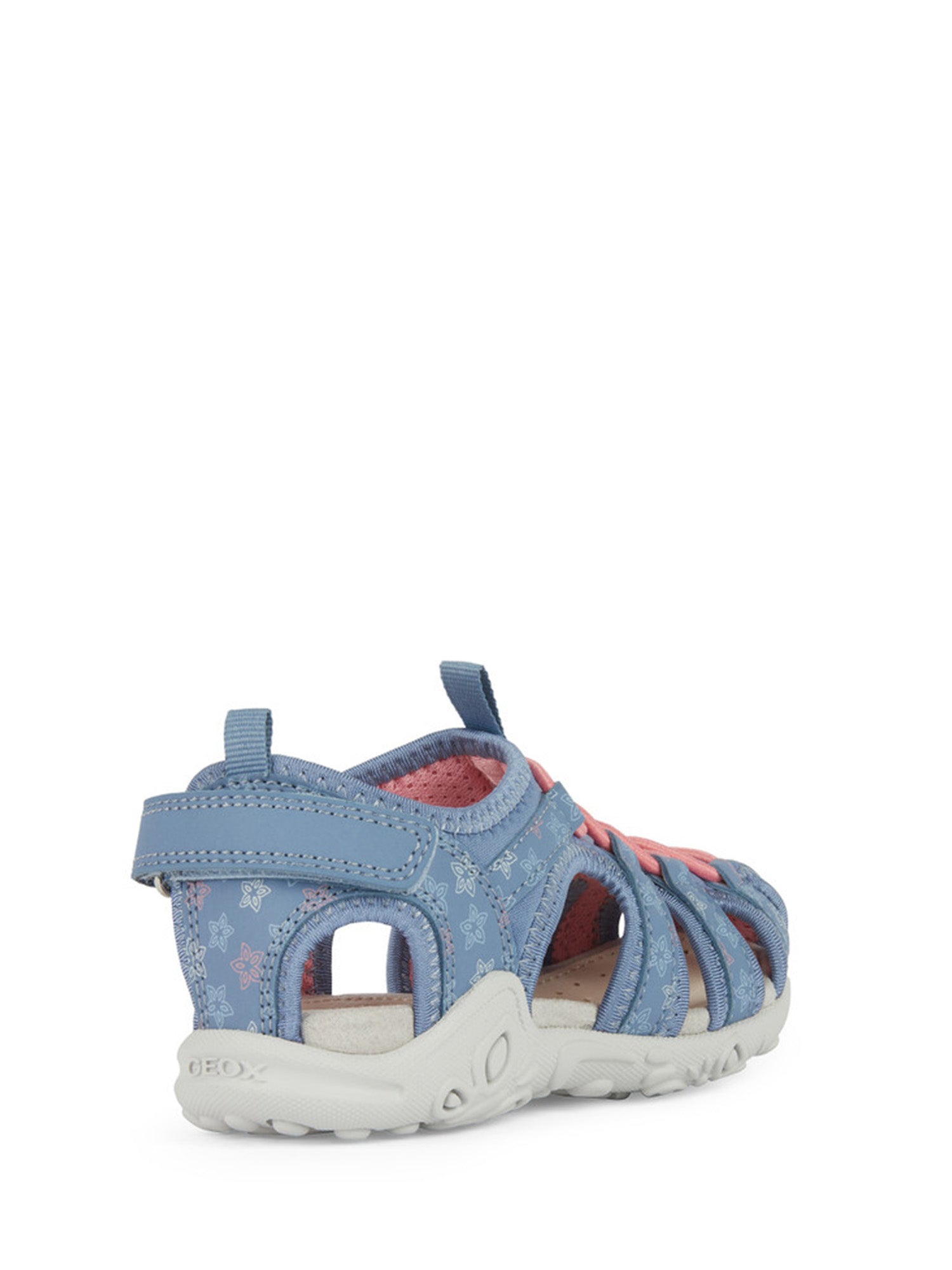 Sandali con strappi Blu Chiaro Geox