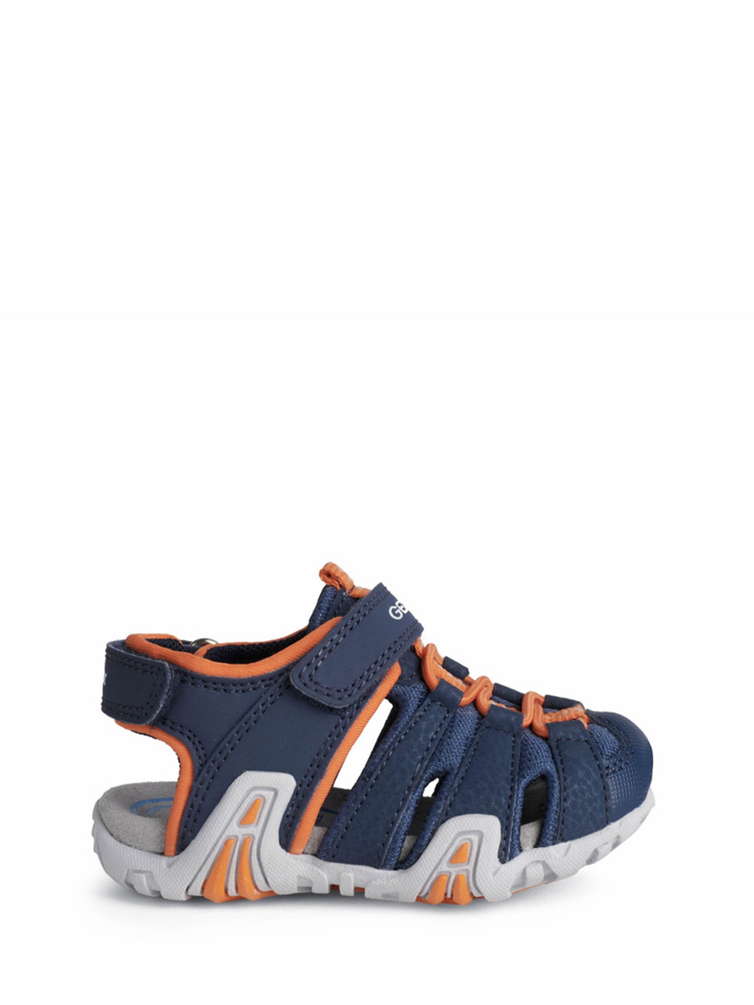 Sandali con strappi Blu Geox