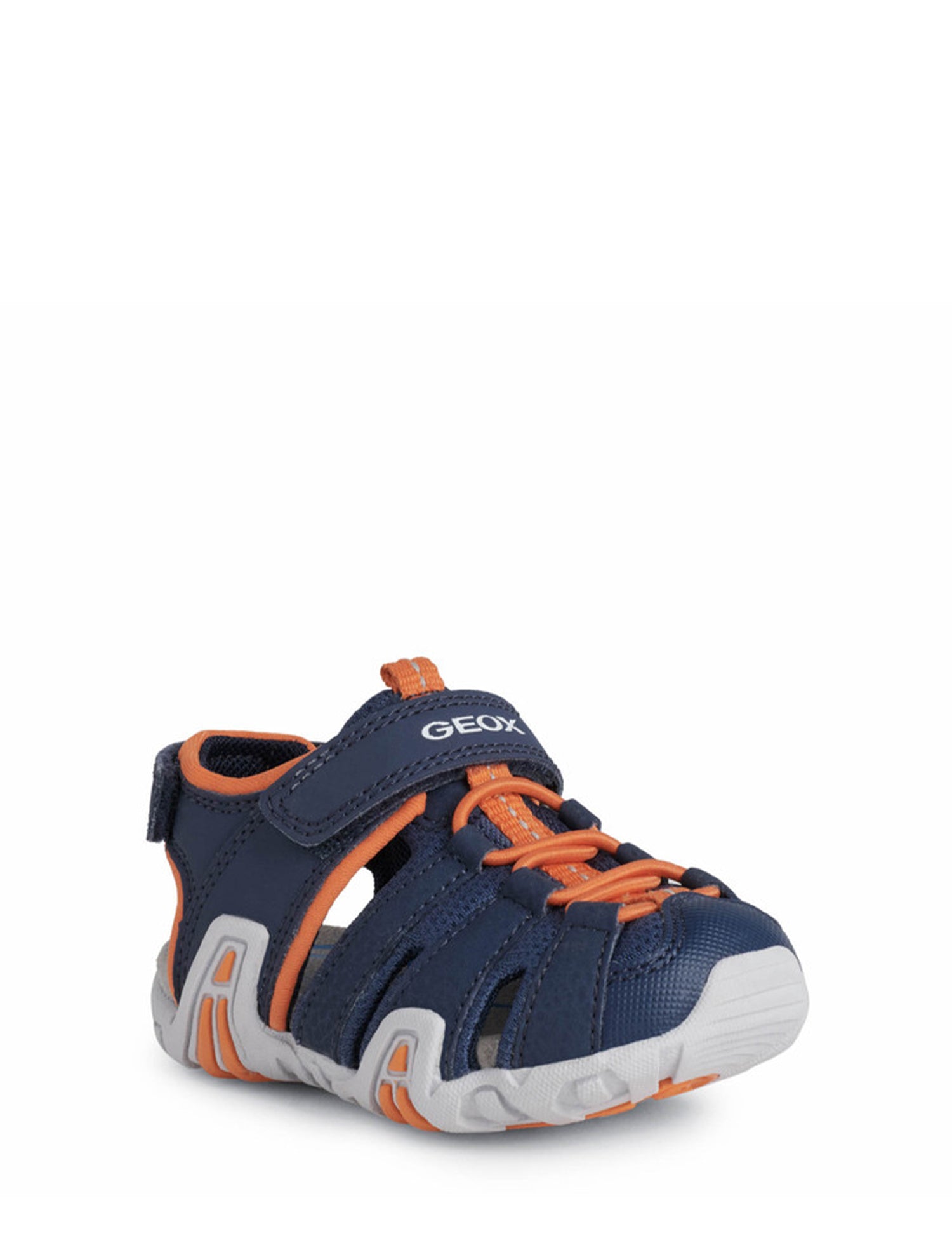 Sandali con strappi Blu Geox