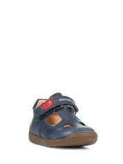 Sandali con strappi Blu Geox