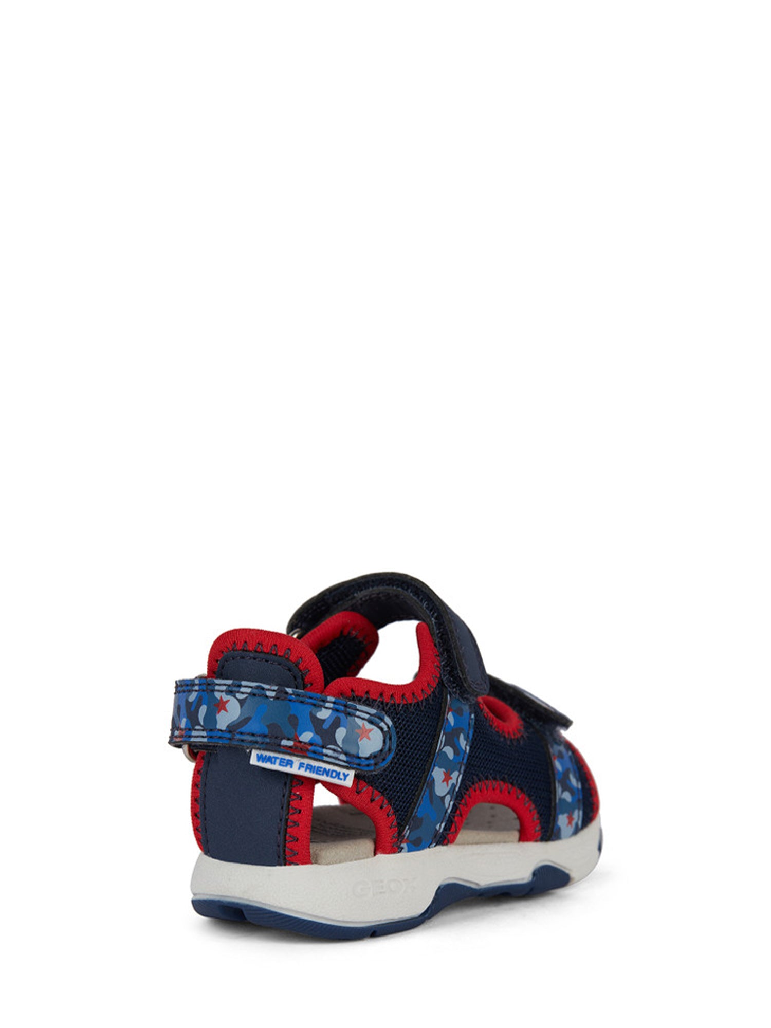 Sandali con strappi Blu Geox