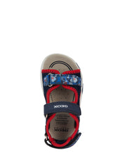 Sandali con strappi Blu Geox